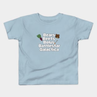 Bears, Beets, Bolus Kids T-Shirt